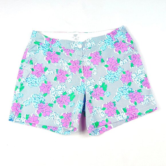 Crown & Ivy Caroline Curvy Floral Shorts - Size 16W - Picture 2 of 7